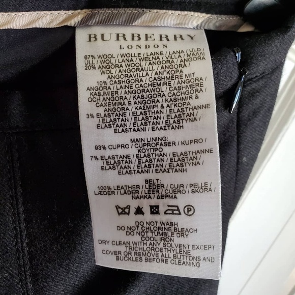 Burberry London Black Pleated Skirt - Picture 4 of 4